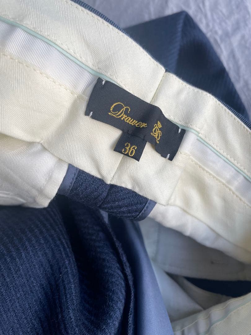 DRAWER ウールパンツ