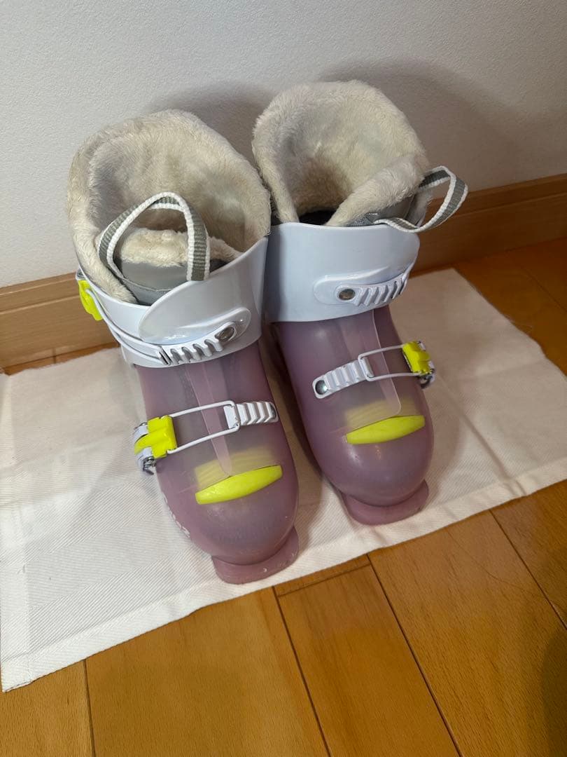ジュニアスキー5点セット girl's ブーツ2足付き