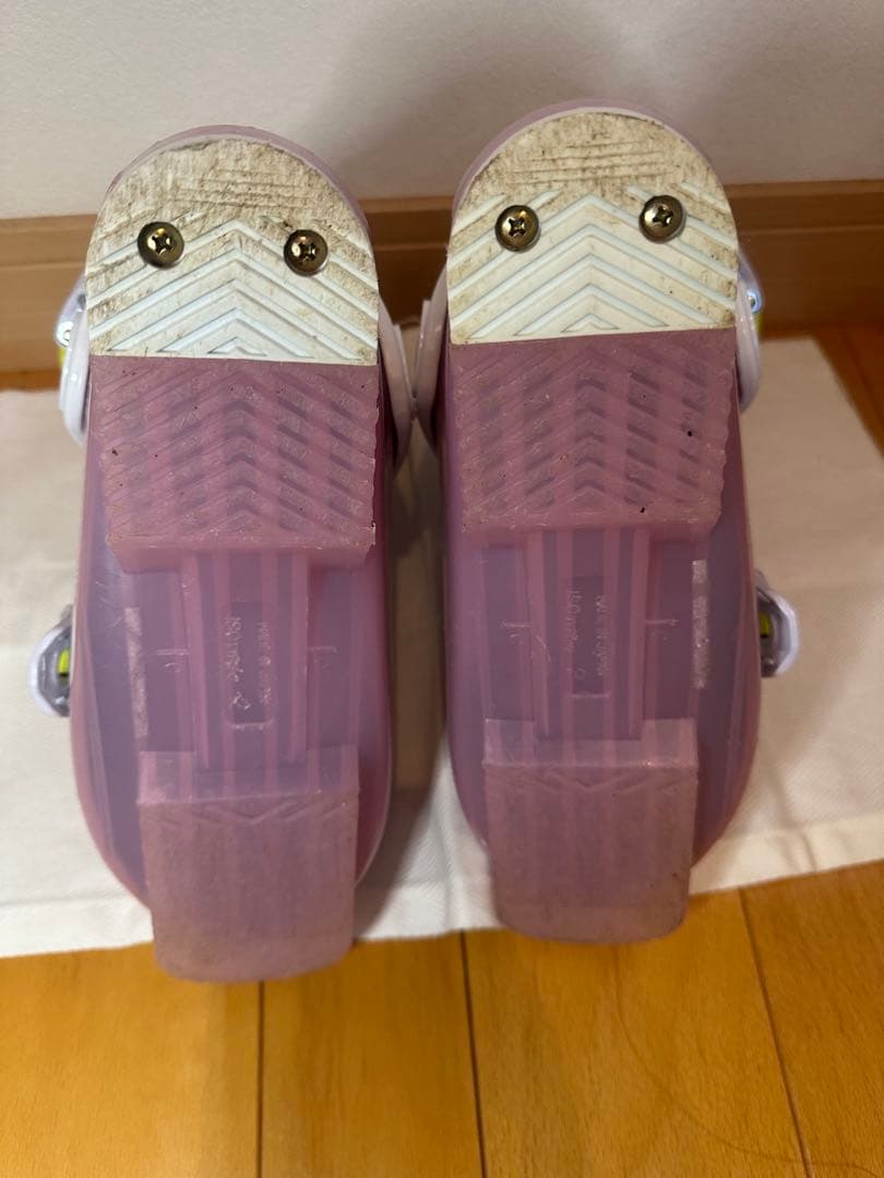 ジュニアスキー5点セット girl's ブーツ2足付き