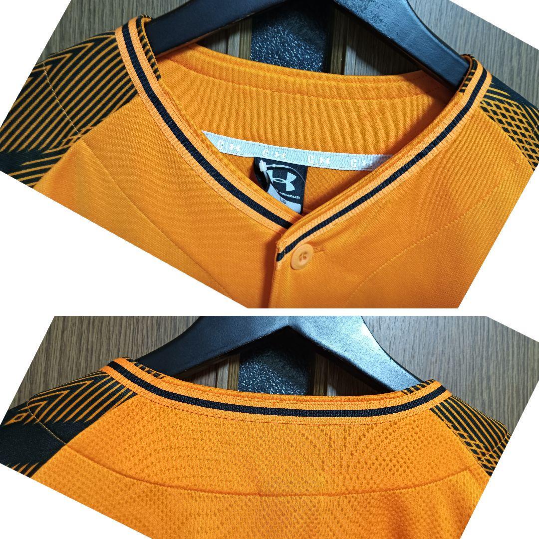 アンダーアーマー 読売ジャイアンツ 丸 佳浩 橙魂刺繍ユニフォーム 紙タグ付き