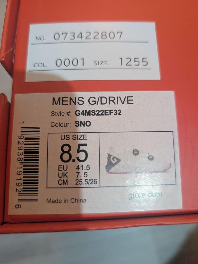 新品未使用美品　G/FORE GDRIVE ゴルフシューズ