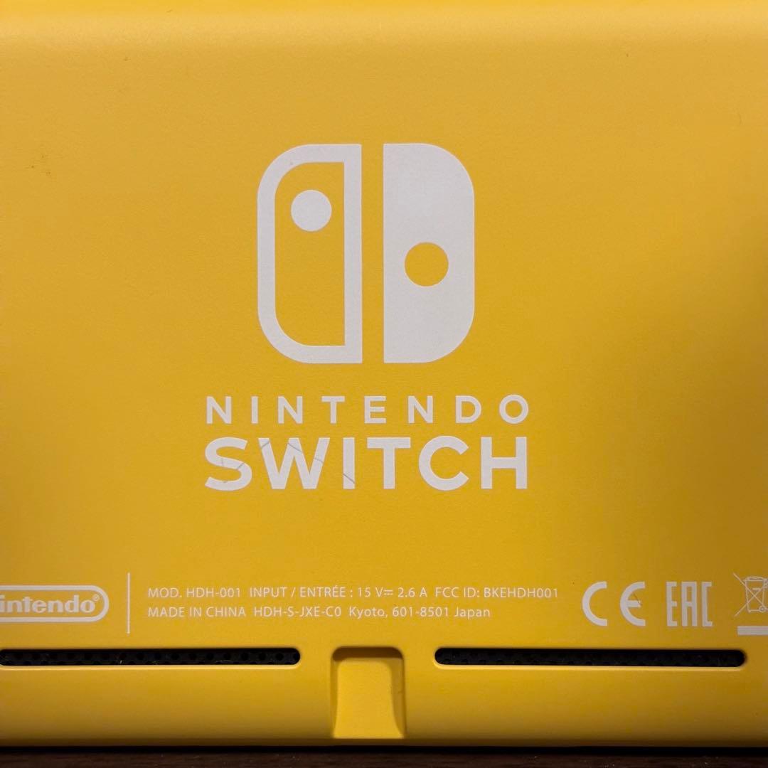 Nintendo Switch light イエロー　動作確認済み　初期化済み