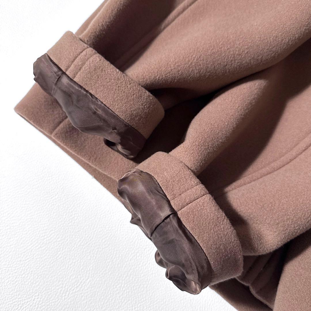 ノーブル 定番 MTRカラーレスジップショートコート ピンクブラウン