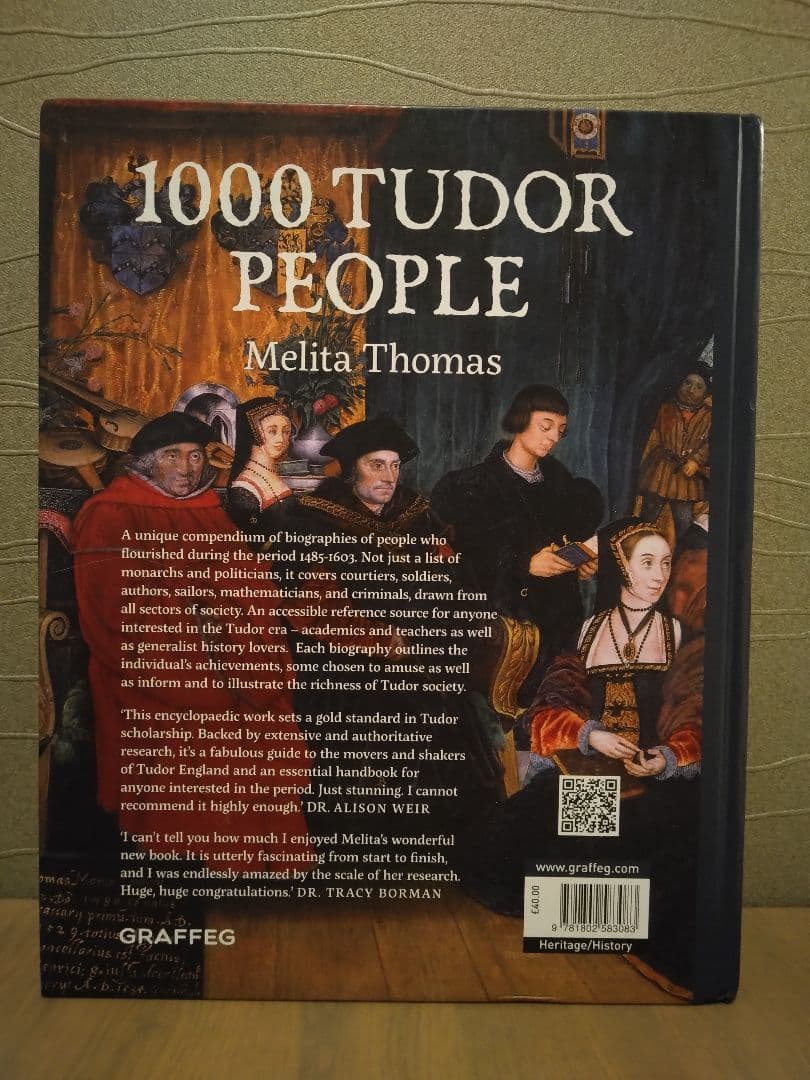 洋書　1000 Tudor People