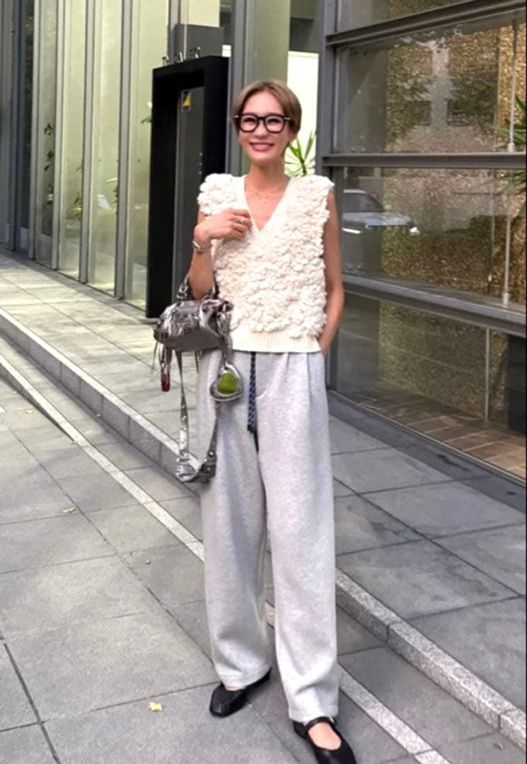 早い者勝ち! ellie新品、未使用　モコモコニットベスト★