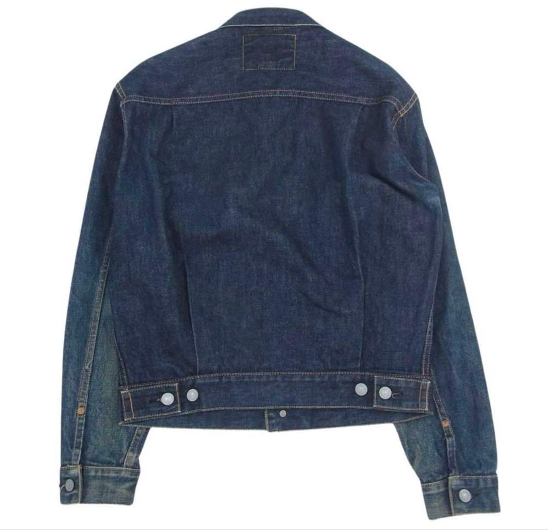 エヴィス　evisu ダークブルー デニムジャケット