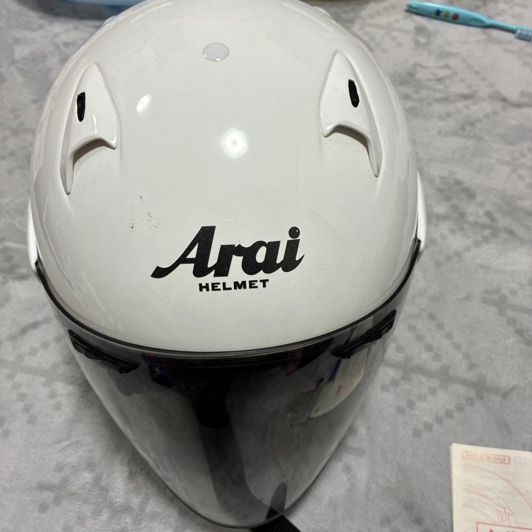 Arai SZ-F ホワイト ジェットヘルメット
