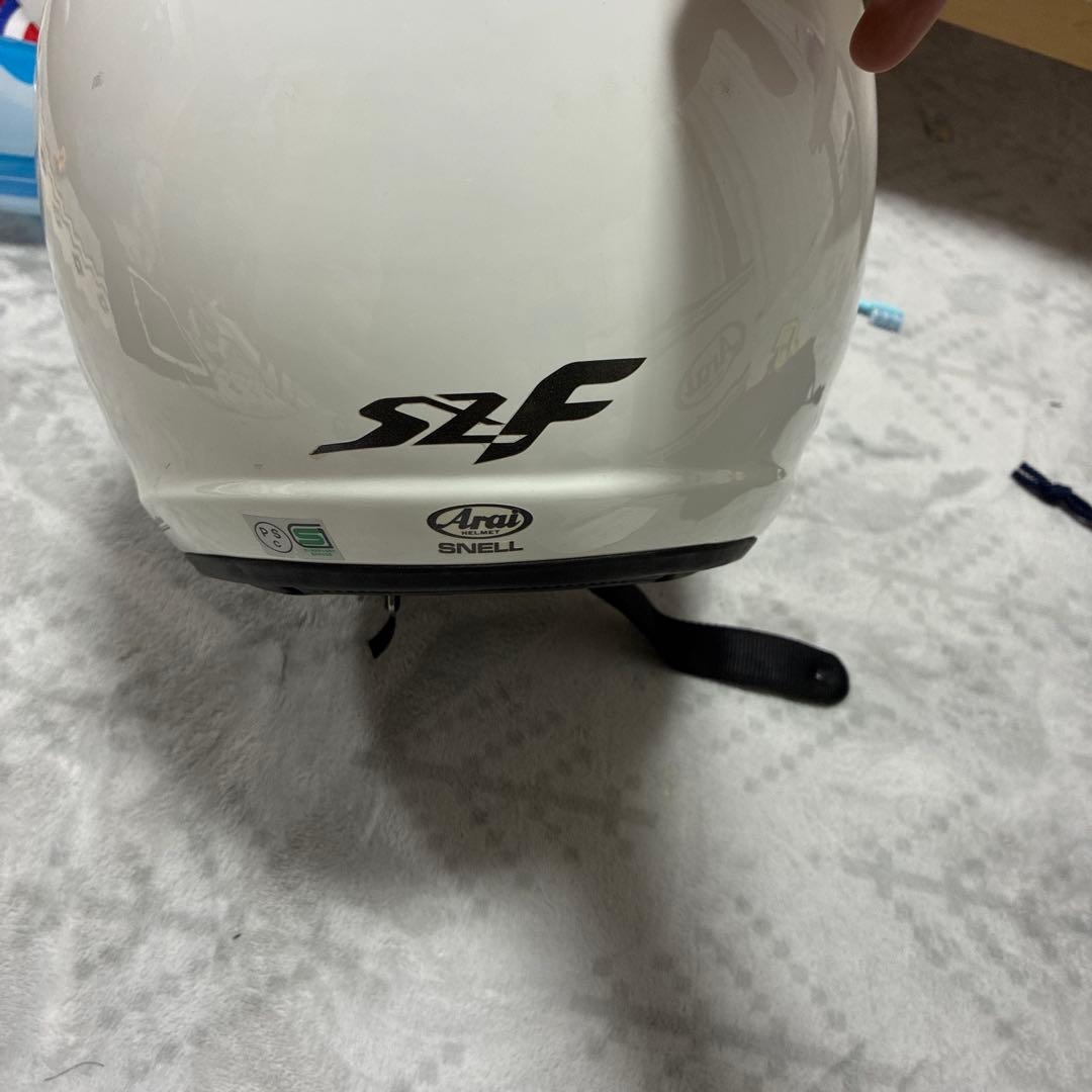 Arai SZ-F ホワイト ジェットヘルメット