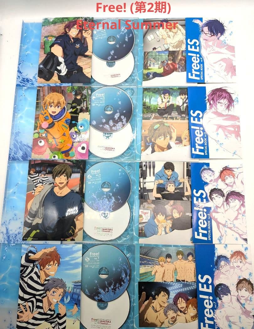 Free! 1期 2期 3期 ハイ スピード dvd版 全巻 セット