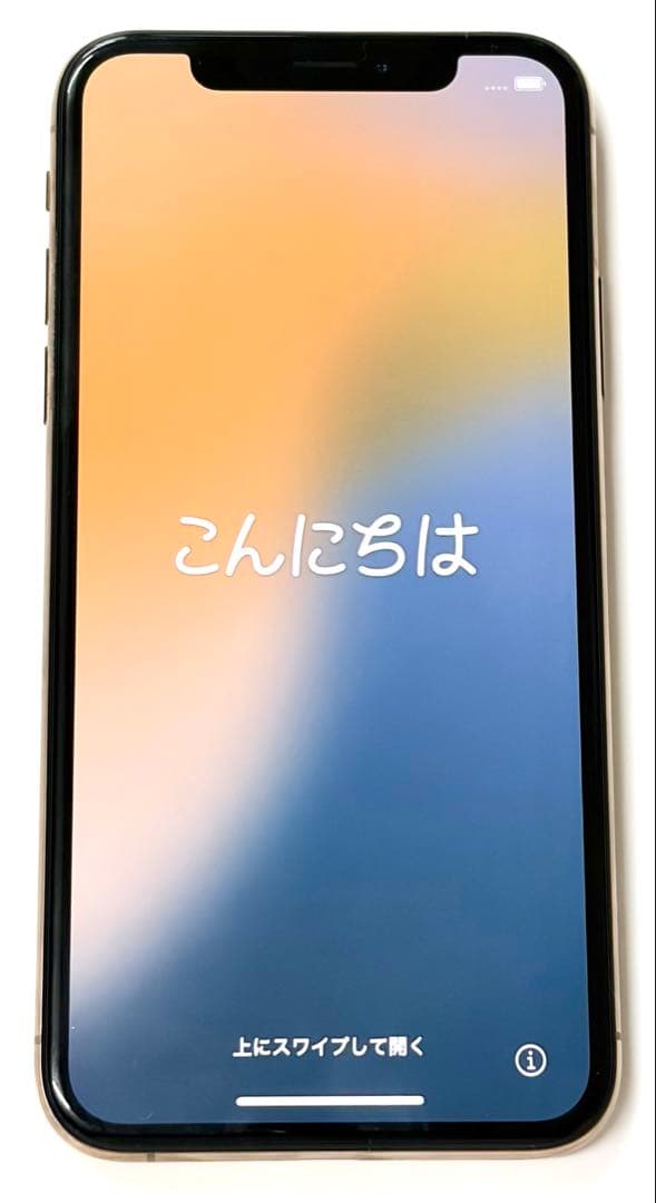 【美品】iPhone XS 64GB ゴールド SIMフリー 電源付 ポスト投函