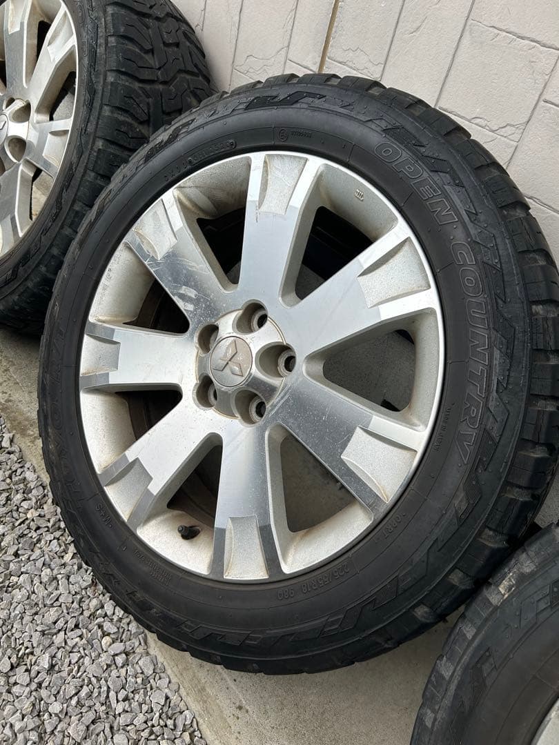 デリカD5 純正　ホイール　タイヤセット　手渡し希望