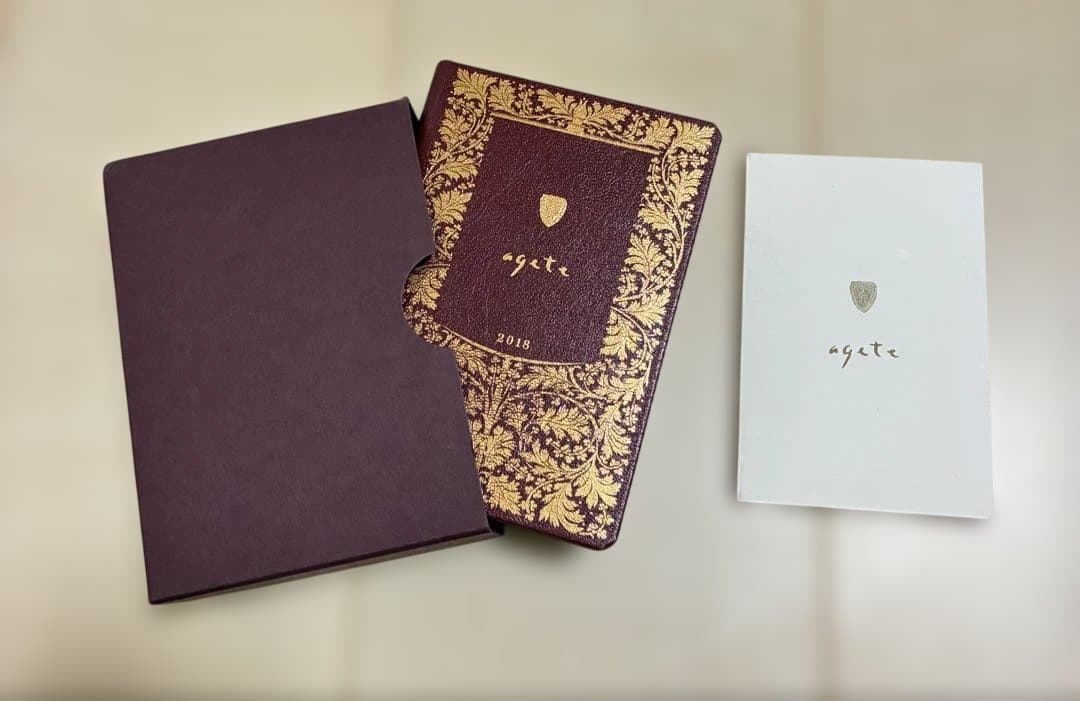 agete 2018Xmas限定 K18ダイアモンドネックレス