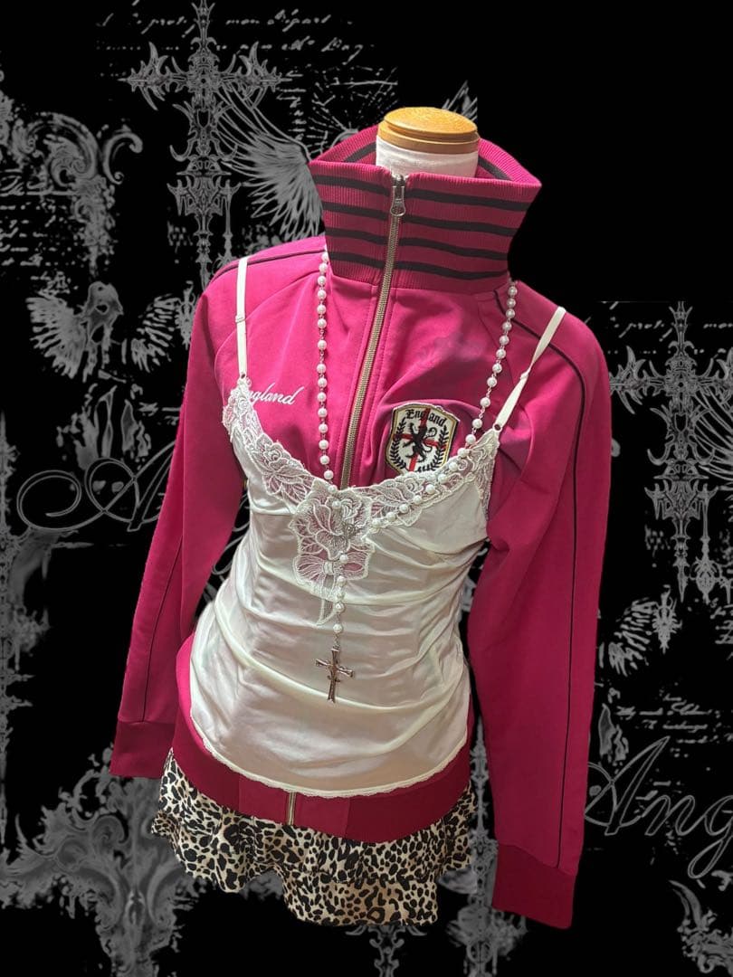 y2k ワッペン姫ギャル刺繍　平成フェアリーグランジ　ロック　マクブリンク