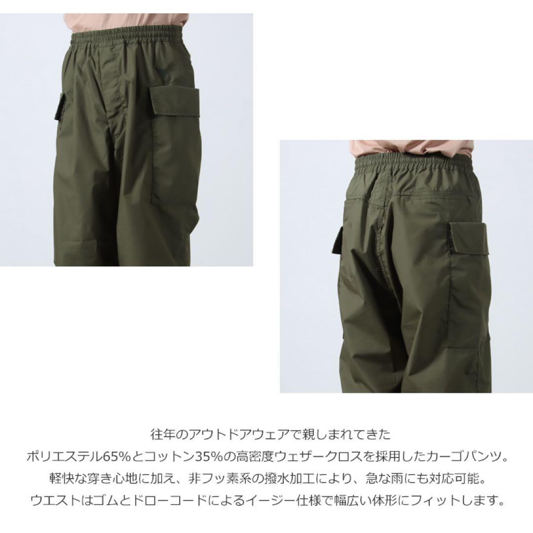 ナナミカ カーゴデッキパンツ Cargo Deck Pants 32 オリーブ