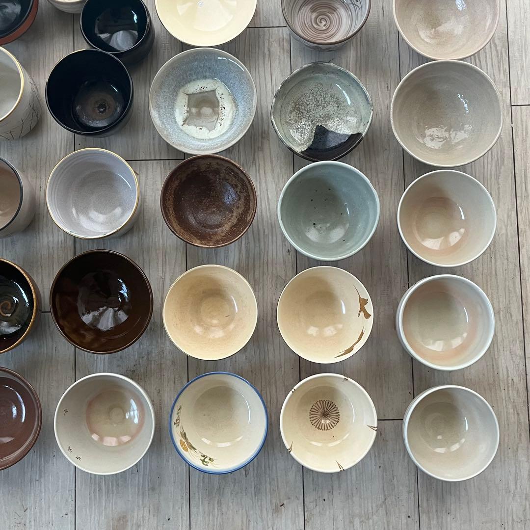 T*K様 茶碗 抹茶碗 数茶碗 まとめて 50点 茶道具 箱無し 陶器 いろいろ