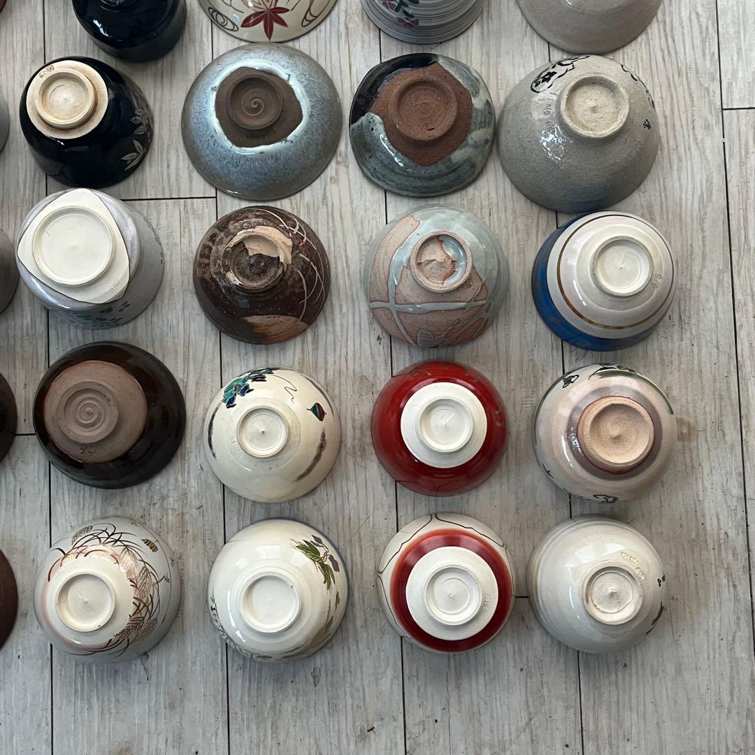 T*K様 茶碗 抹茶碗 数茶碗 まとめて 50点 茶道具 箱無し 陶器 いろいろ