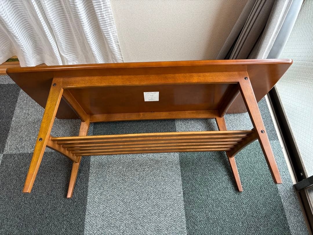 【T.S】　値下げ【美品】カリモク60　リビングテーブル　大