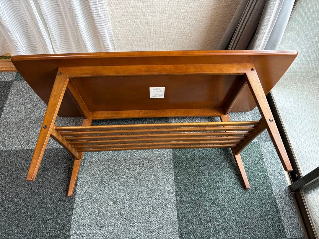 【T.S】　値下げ【美品】カリモク60　リビングテーブル　大