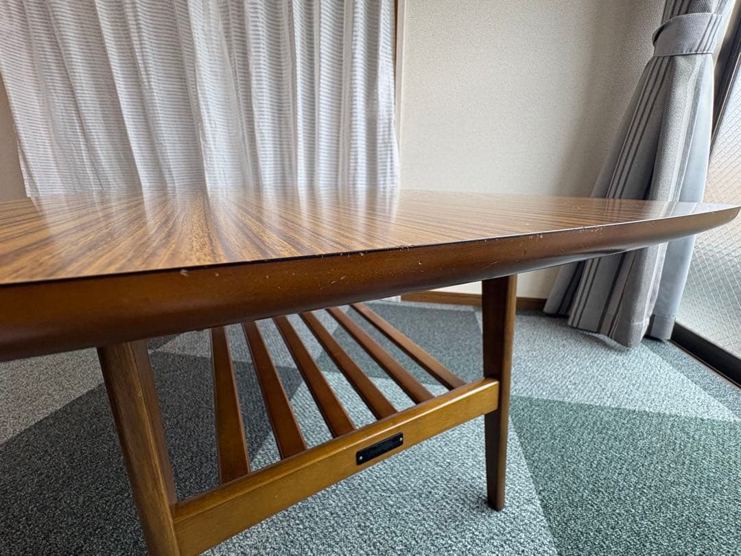 【T.S】　値下げ【美品】カリモク60　リビングテーブル　大