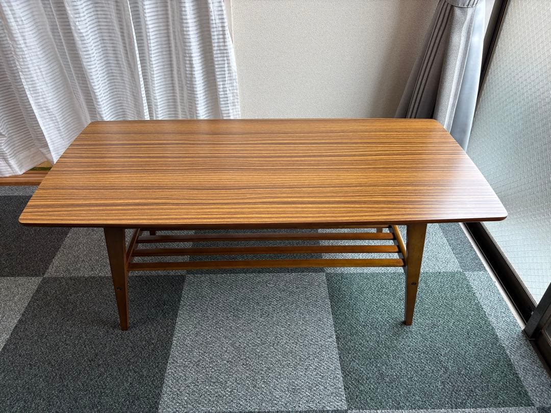 【T.S】　値下げ【美品】カリモク60　リビングテーブル　大