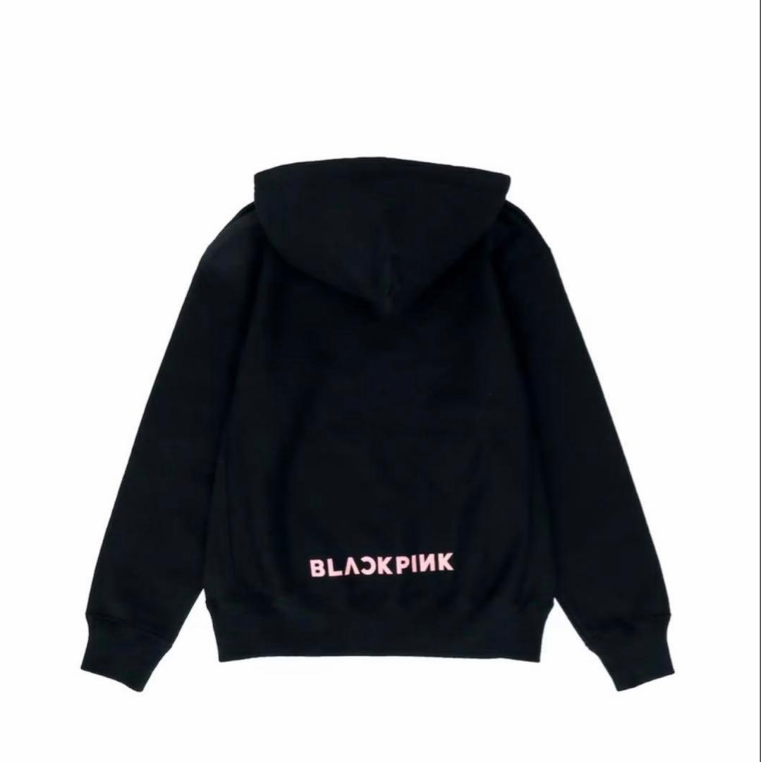 ヒヨコさん専用　　ブラックピンク　パーカー