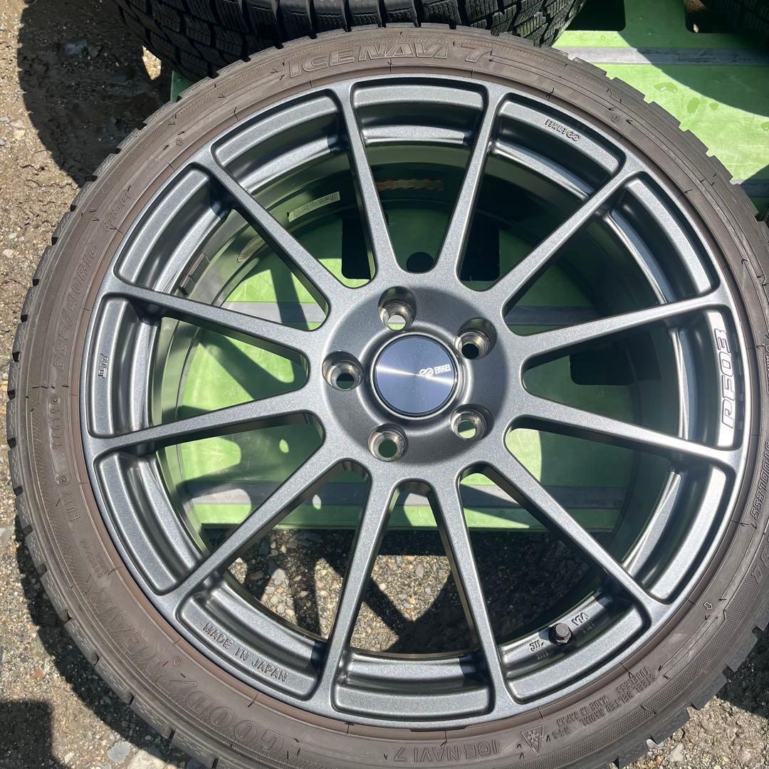 熊*ん様 エンケイ PF03 18インチ7.5J IN+48 PCD112 5H