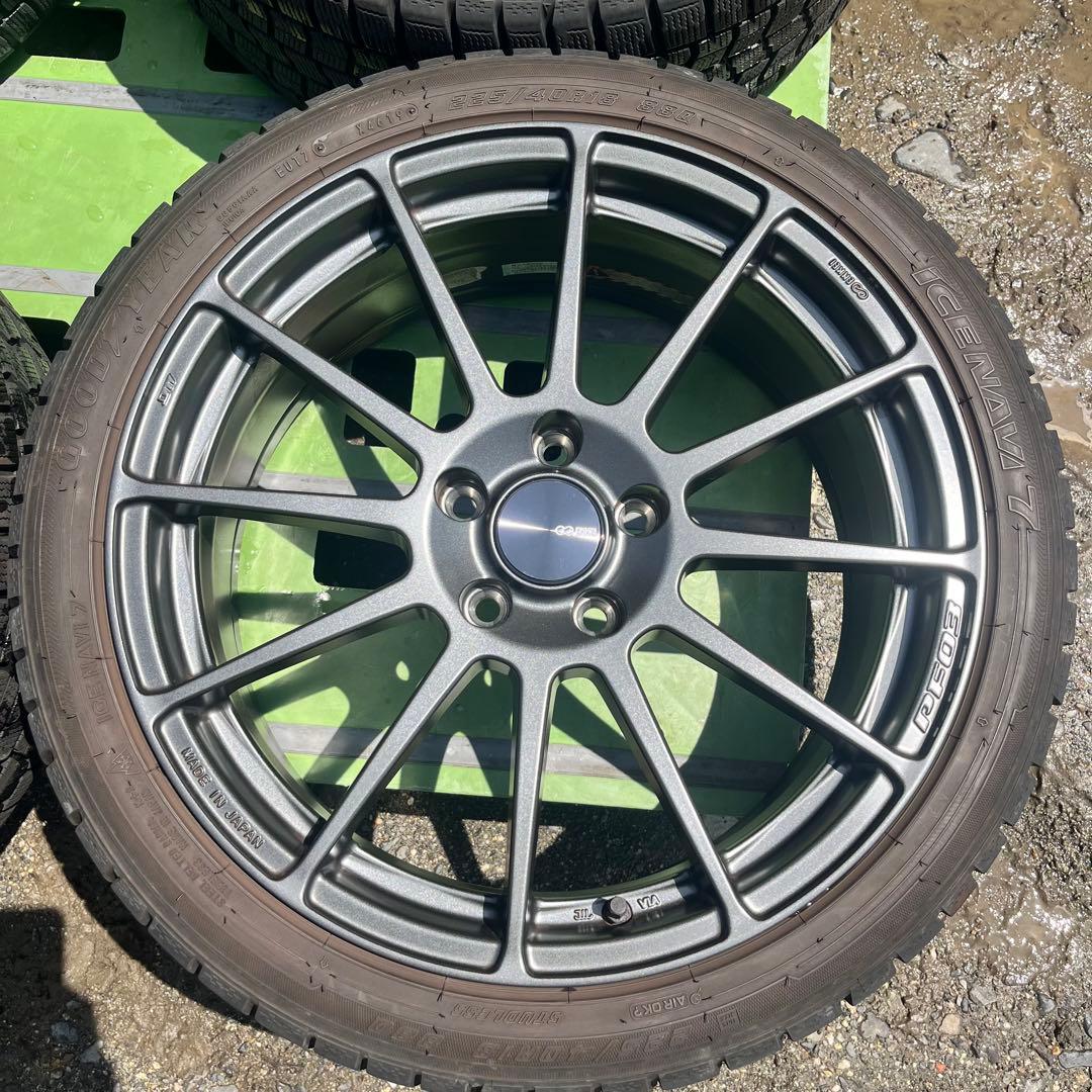 熊*ん様 エンケイ PF03 18インチ7.5J IN+48 PCD112 5H