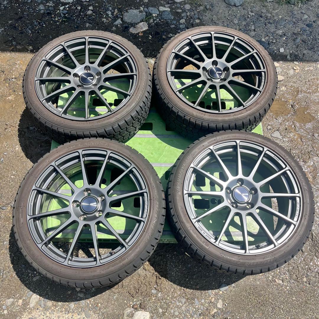 熊*ん様 エンケイ PF03 18インチ7.5J IN+48 PCD112 5H