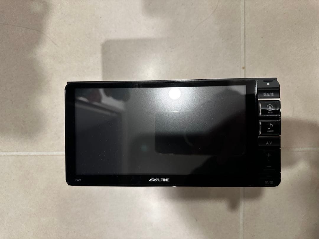 週末限定最終値下げ アルパイン 7WV-SI 7インチナビ ALPINE
