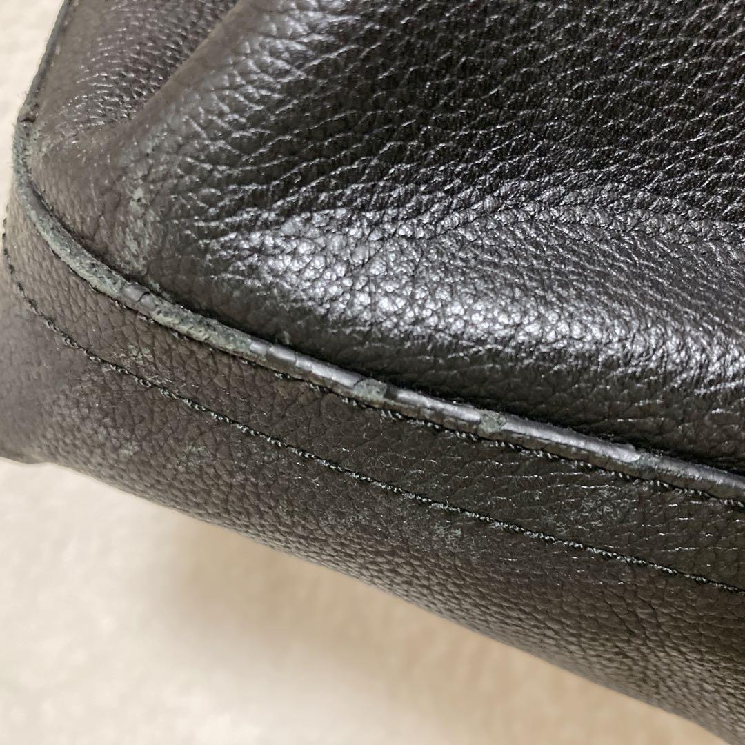 COACH コーチ 2way ボストンバッグ 南京錠 鍵 カデナ 黒 大容量収納