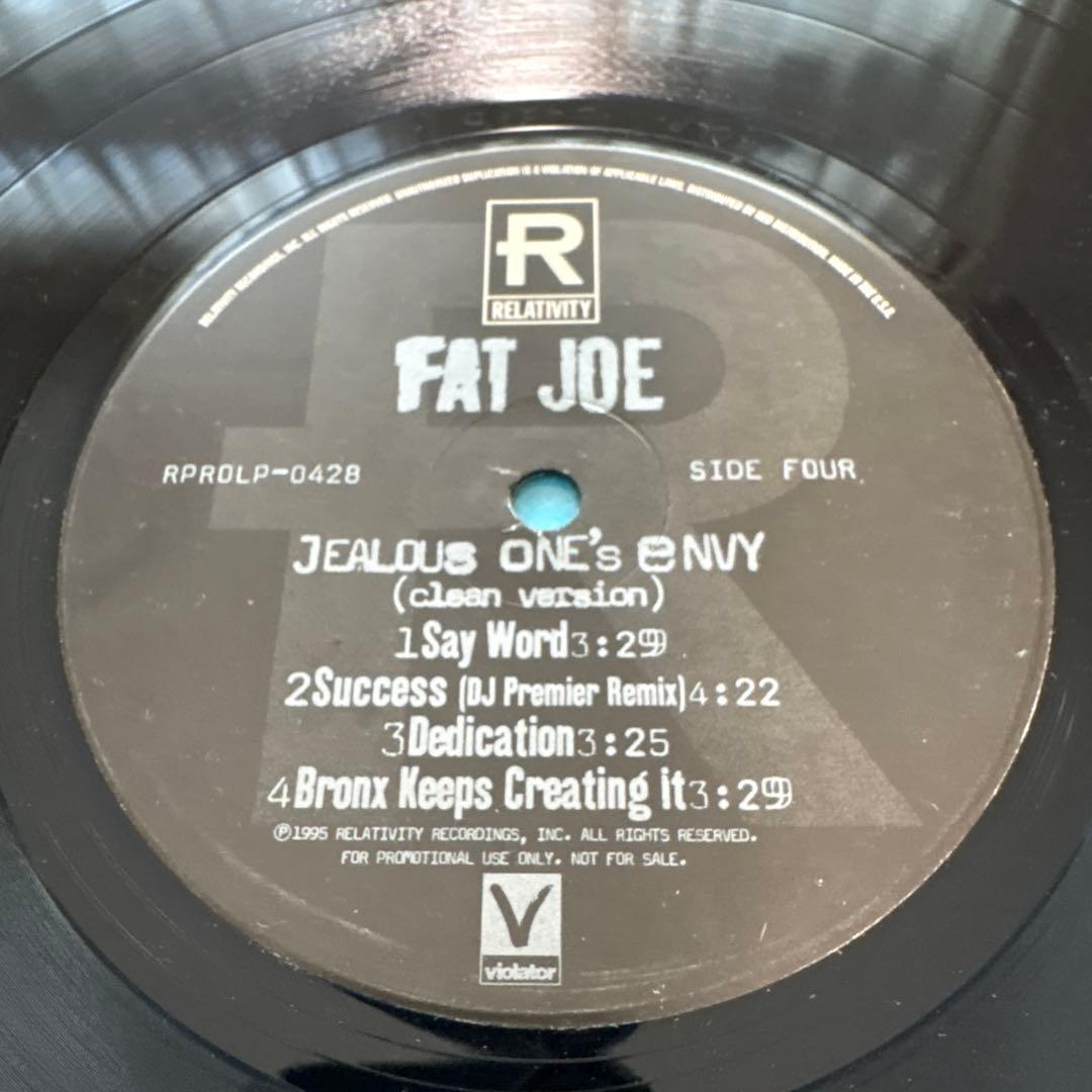 洋楽 Fat Joe Jealous One's Envy PROMO 2LP