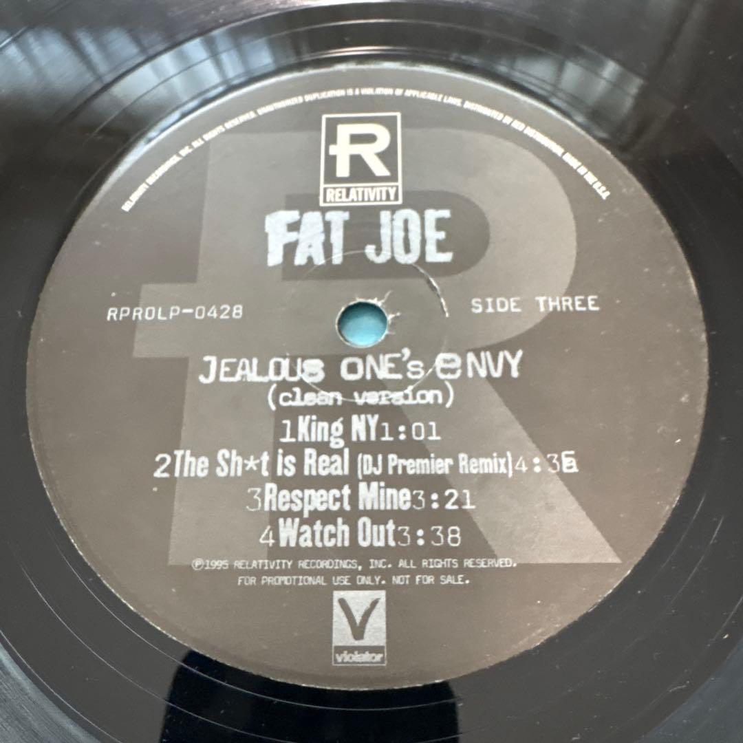 洋楽 Fat Joe Jealous One's Envy PROMO 2LP