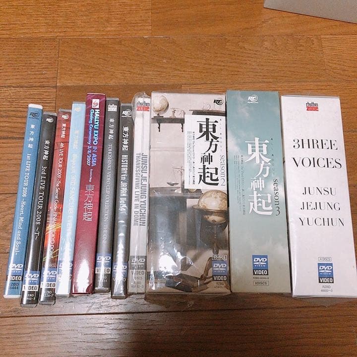 東方神起 DVD 11点まとめ売りセット売り