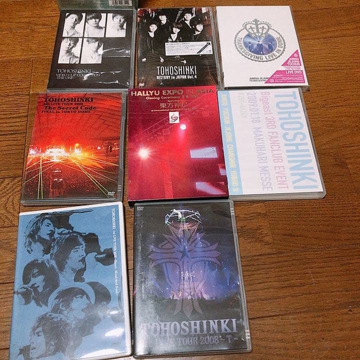 東方神起 DVD 11点まとめ売りセット売り