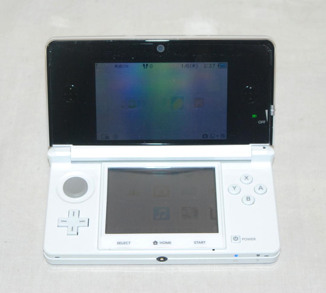 NINTENDO 3DS 本体 CTR-001 充電台 充電コード付 SDカード