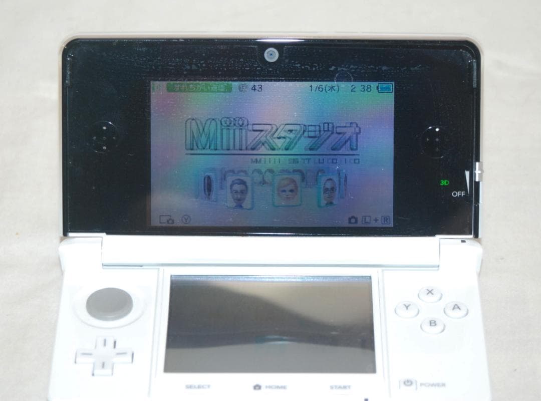 NINTENDO 3DS 本体 CTR-001 充電台 充電コード付 SDカード