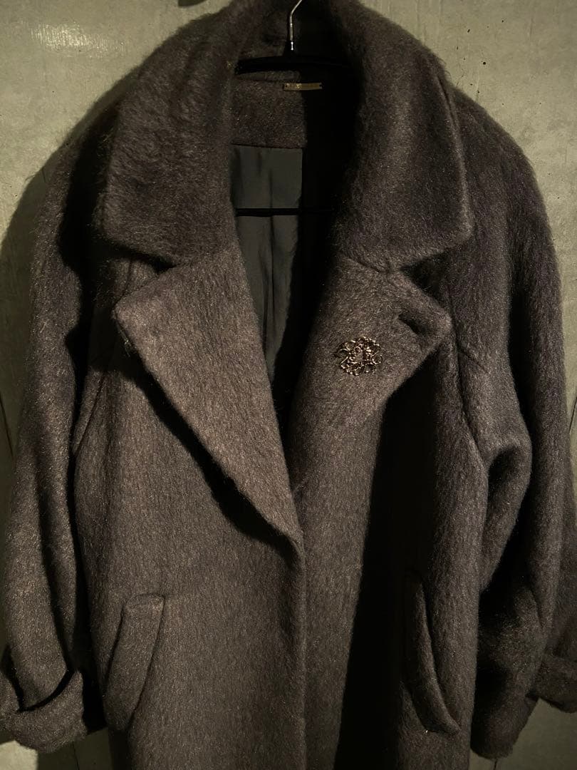 本日限定価格！スナイデル　ブローチ付きシャギーコート2025