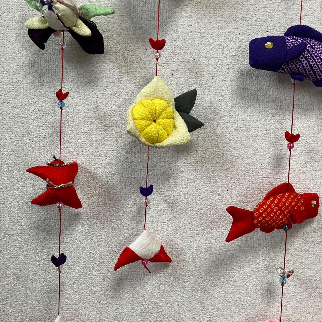 102 新作　鯉のぼり壁掛け吊るし飾り初節句五月飾り下げも