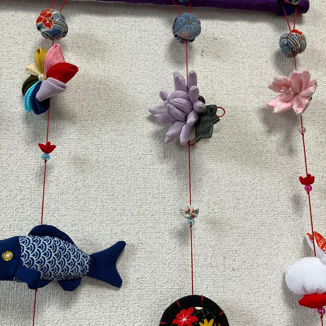 102 新作　鯉のぼり壁掛け吊るし飾り初節句五月飾り下げも