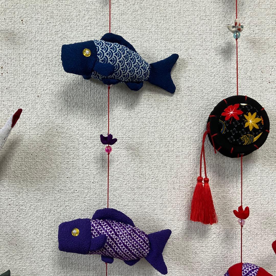 102 新作　鯉のぼり壁掛け吊るし飾り初節句五月飾り下げも