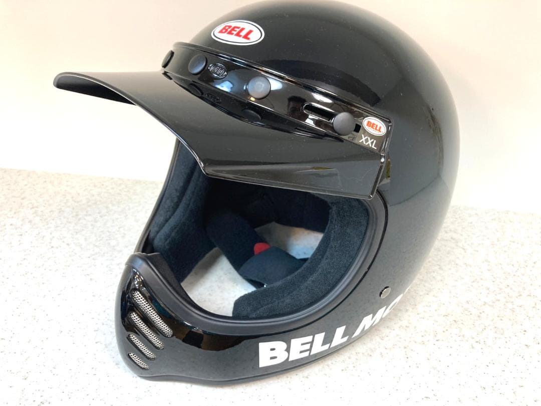 未使用 BELL ヘルメット MOTO-3 BLACK CLASSIC XXL