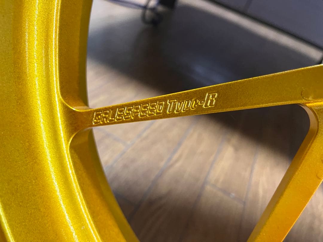 GALESPEED Type-R ホイール ゴールド cb400sf 用