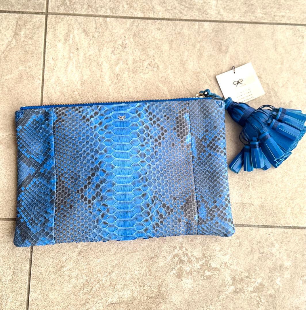 【新品未使用】ANYA HINDMARCHアニヤハインドマーチクラッチバッグ