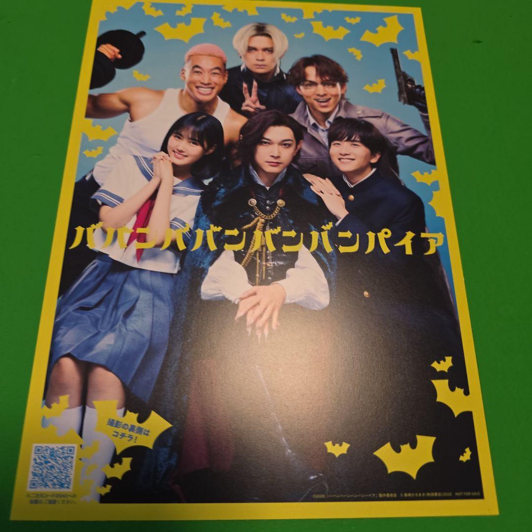 ババンババンバンバンパイア パンフレット