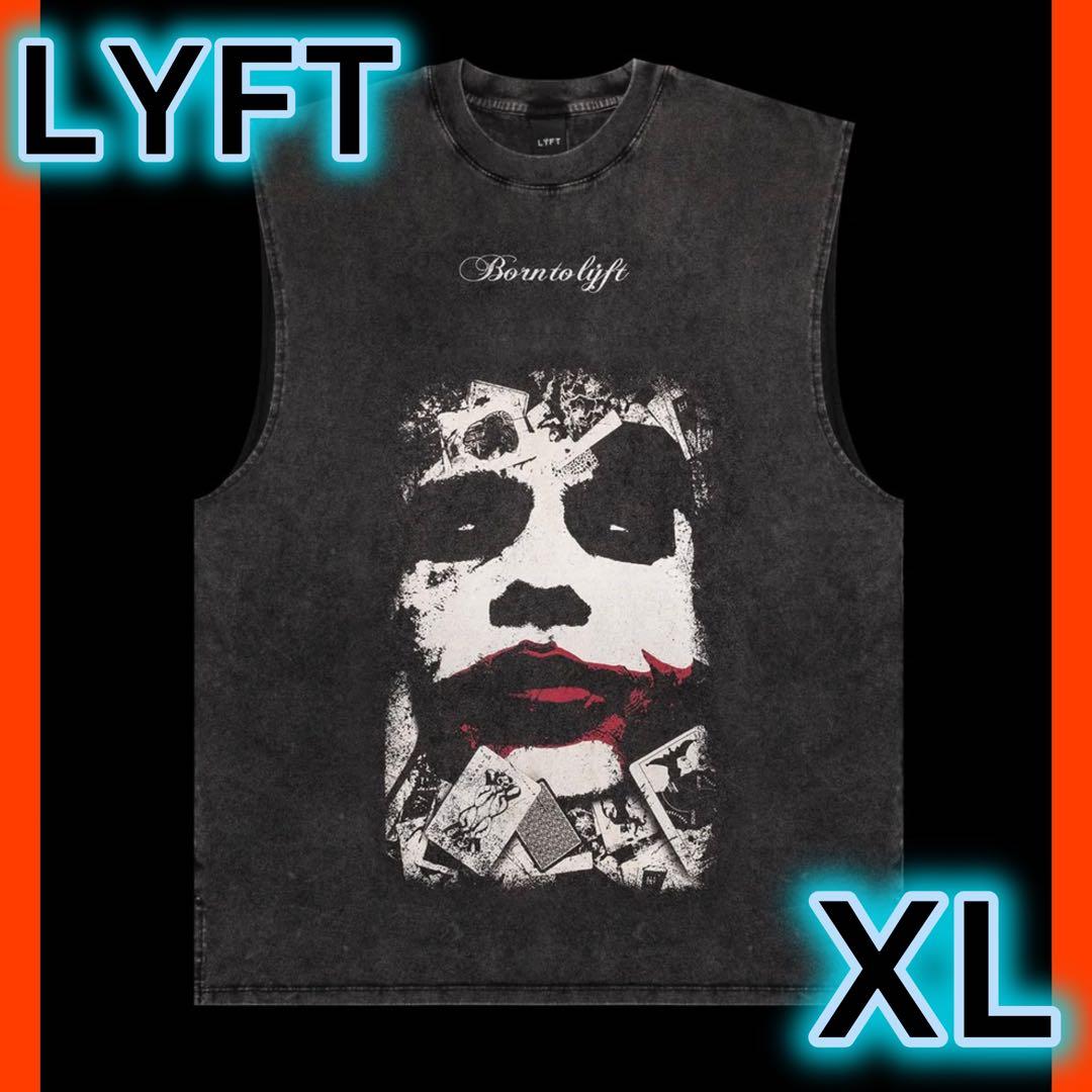 【完売品】リフト LYFT × BATMAN ジョーカー ノースリーブ　XL