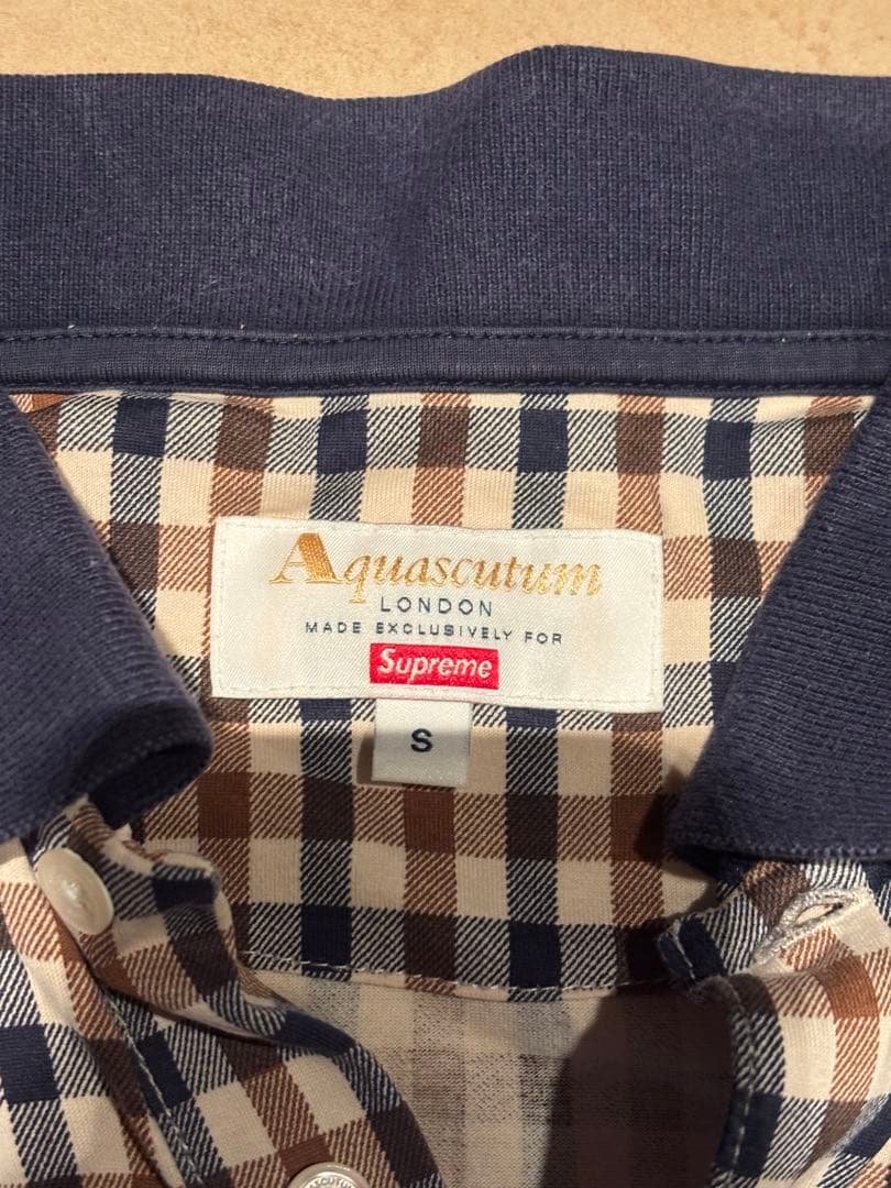 【希少】Supreme Aquascutum 16AW ポロシャツ