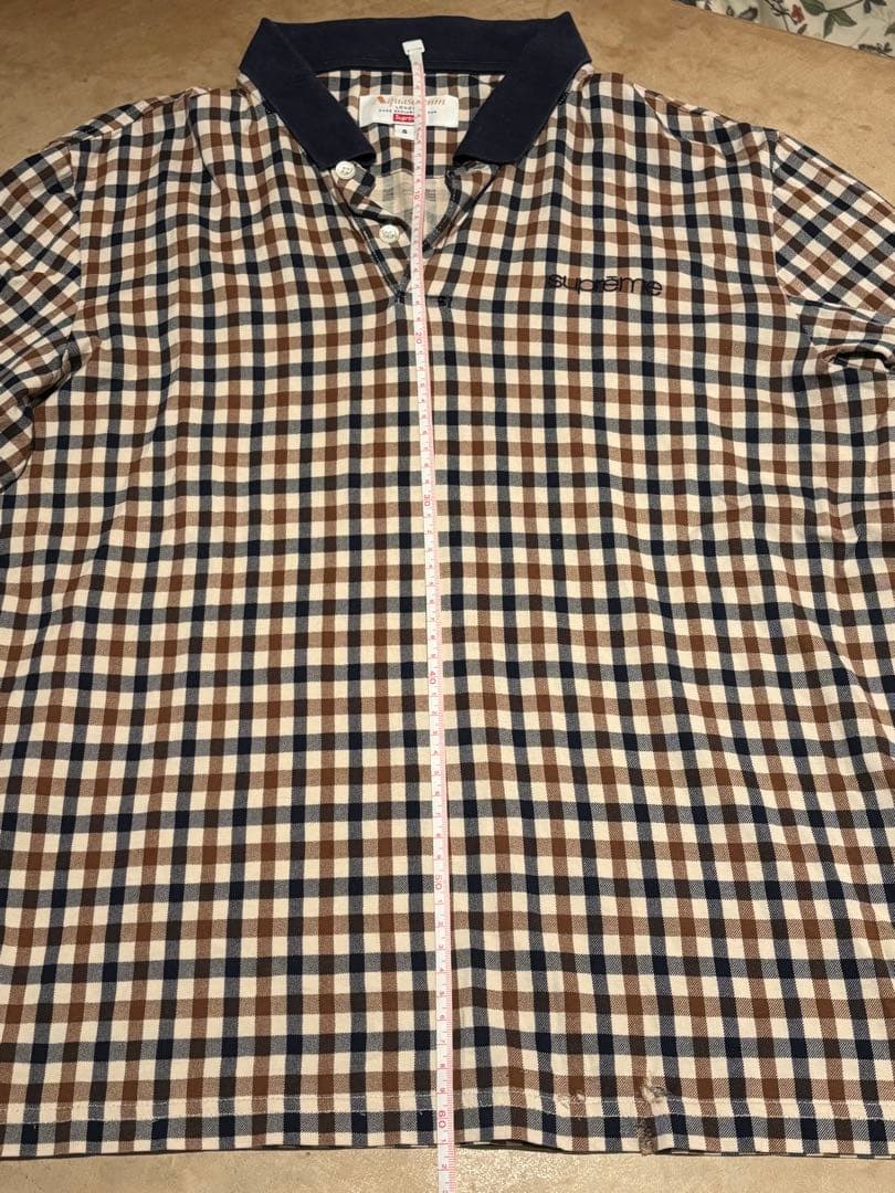 【希少】Supreme Aquascutum 16AW ポロシャツ