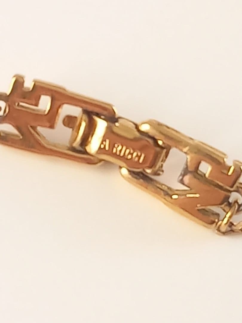 ば*ぁ様 NINA RICCI ニナリッチ NRロゴ ネックレス