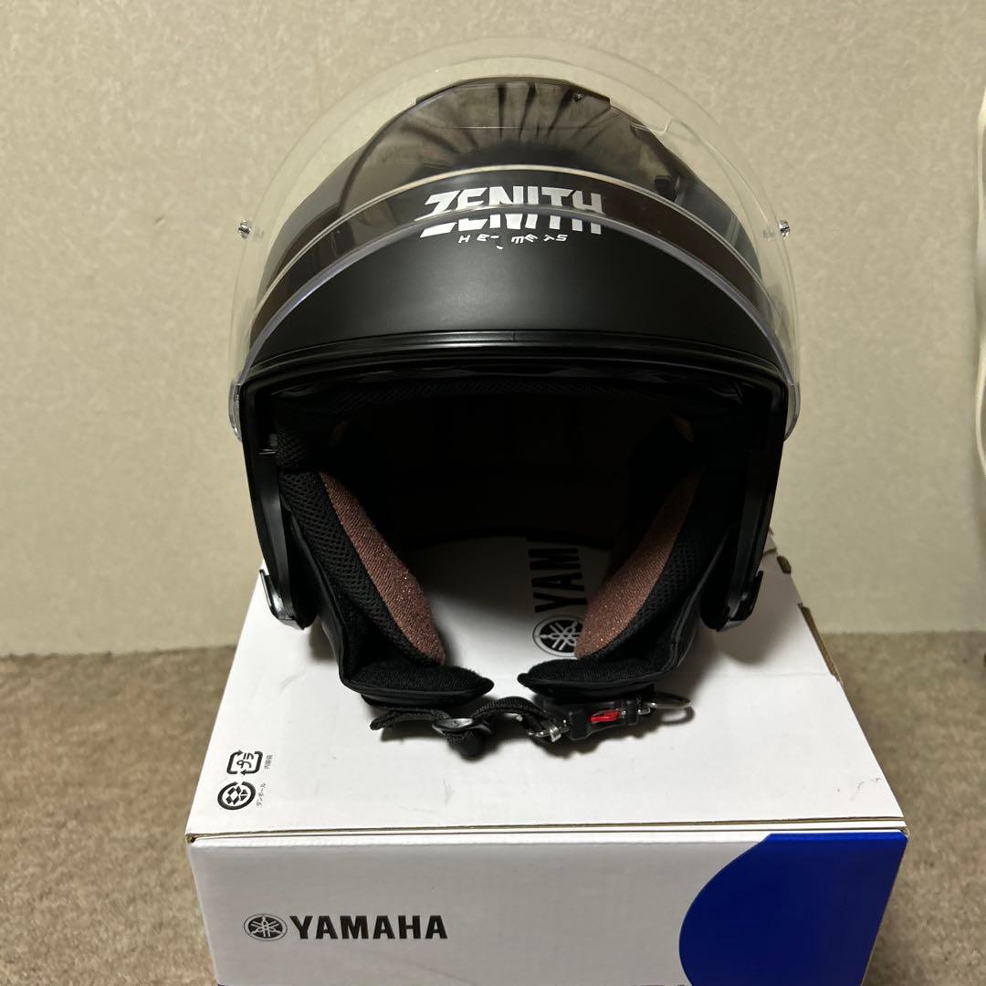 ZENITH YJ-22Ⅱヘルメット L ブラック ブルーミラーシールドセット