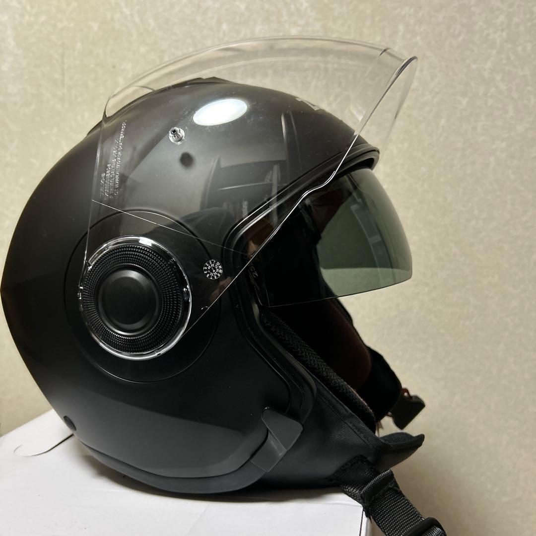 ZENITH YJ-22Ⅱヘルメット L ブラック ブルーミラーシールドセット